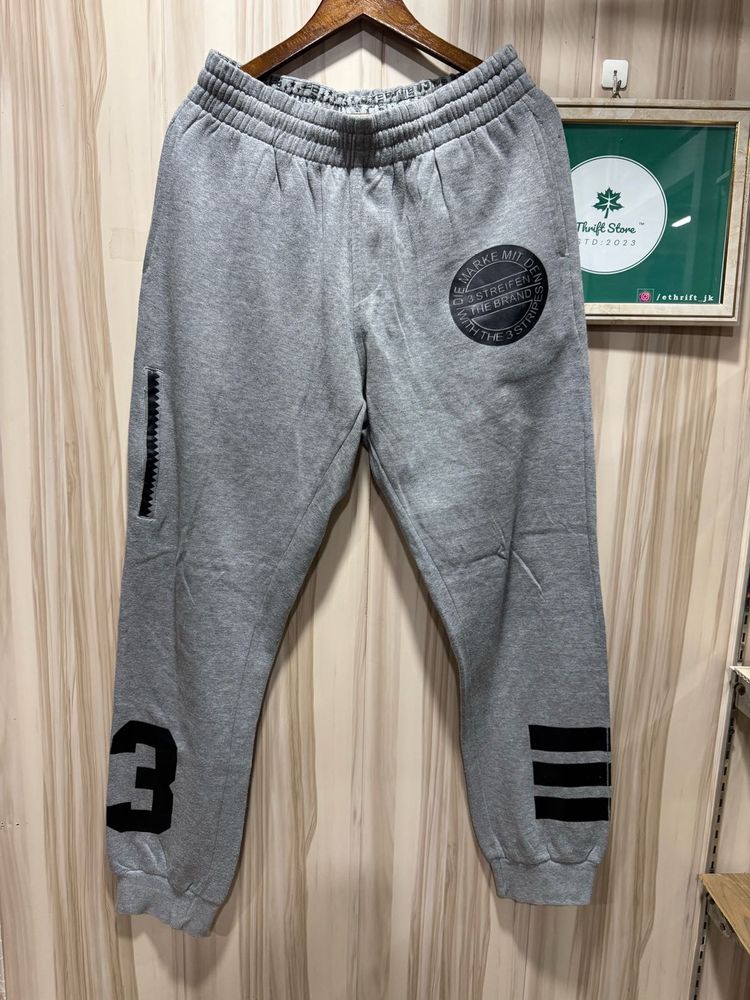 Adidas Orignals 3 Strips Grey Drop Crotch Jogger