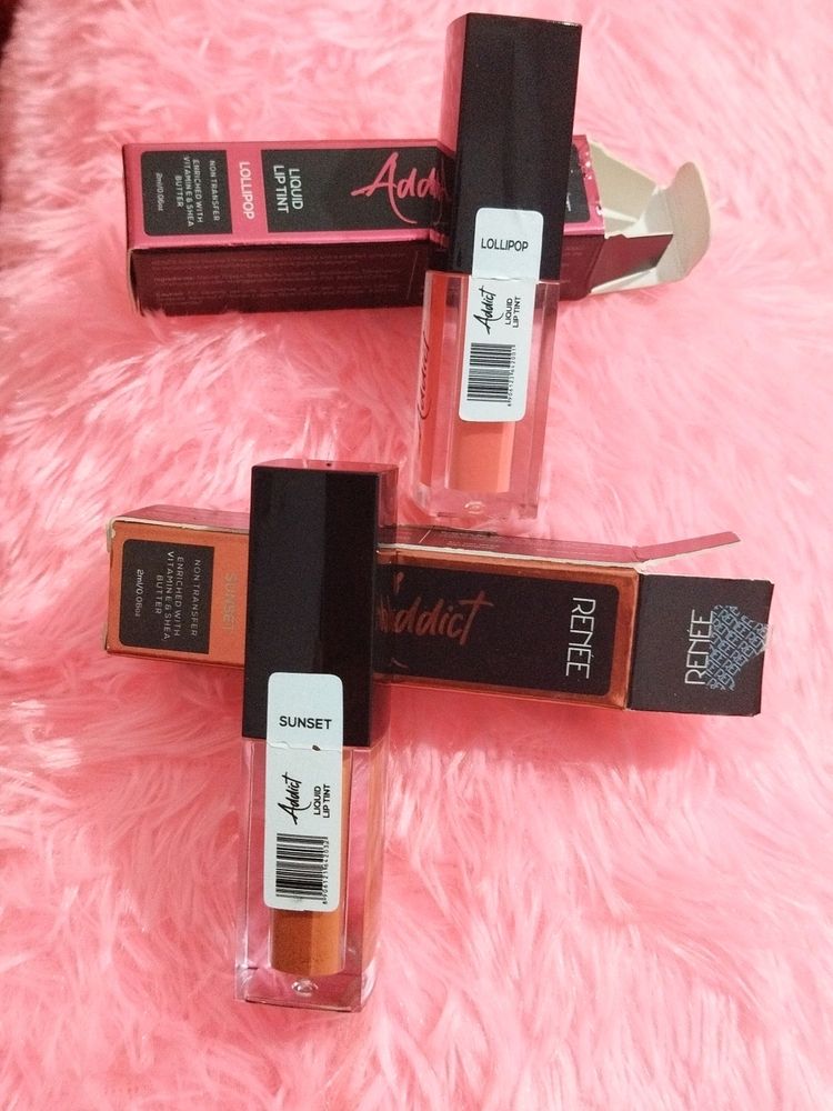 Combo Of 2 Renee Addict Liquid Lip Tint