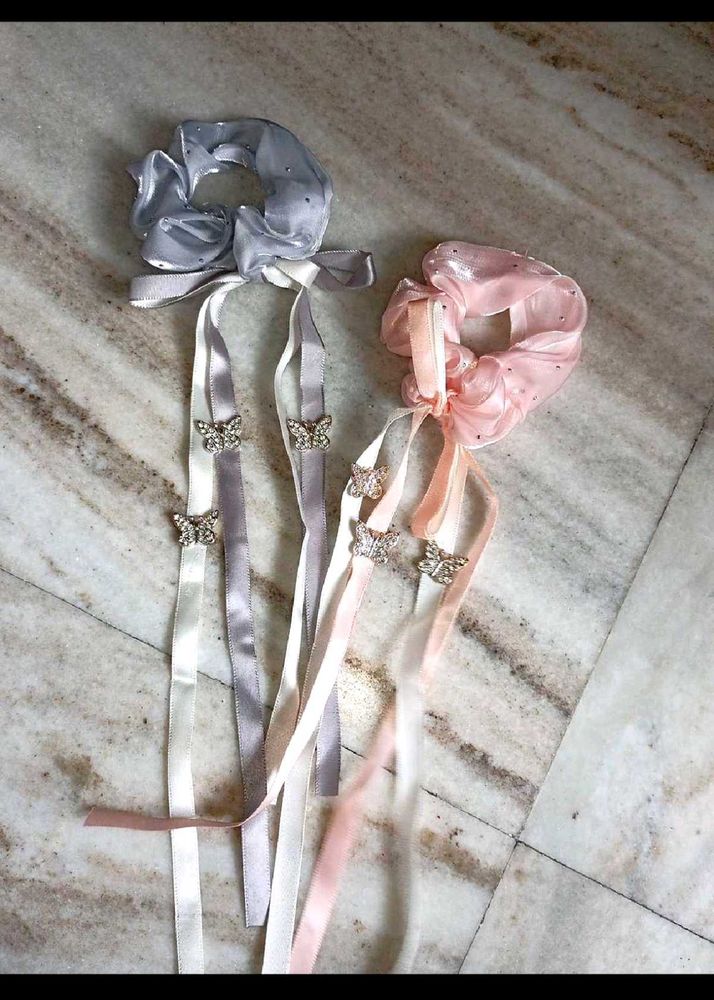 SALE🆕🌲🎅Butterfly Hair Tie Scrunchies