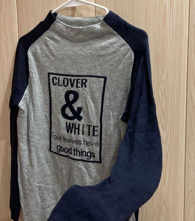 Clover &amp; White Stylish Top