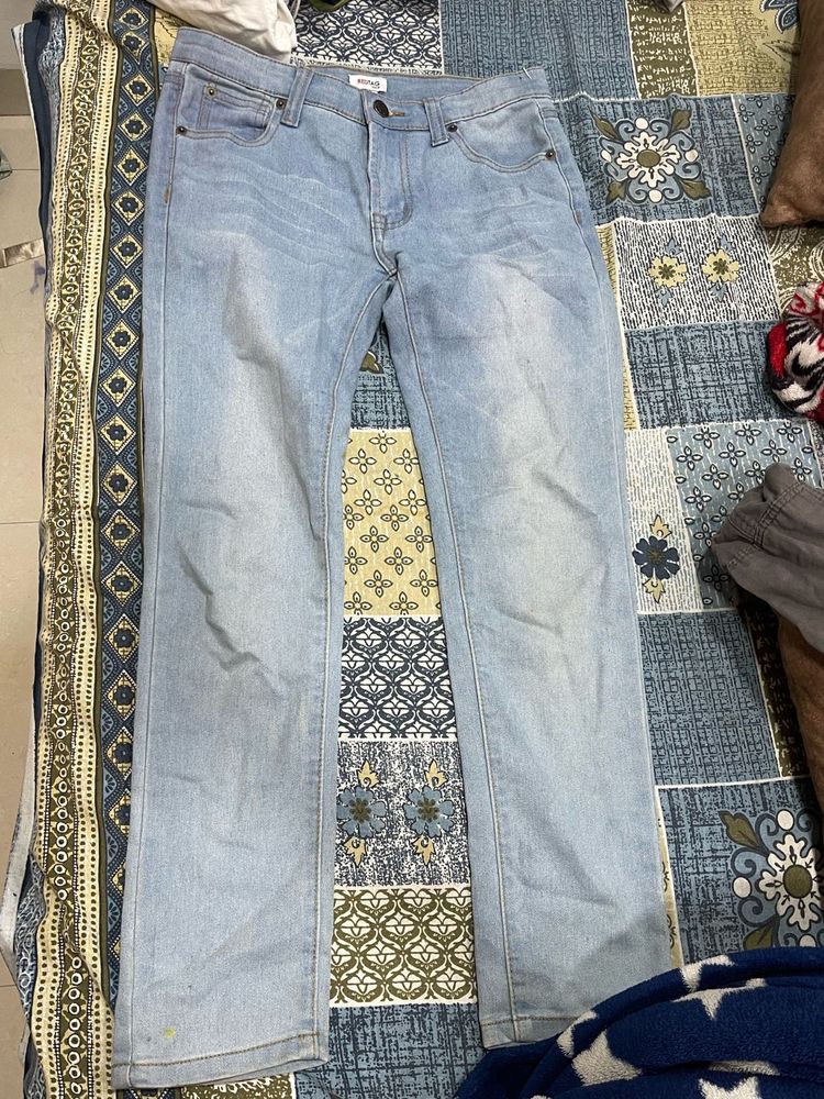 Light Wash Denim Jeans