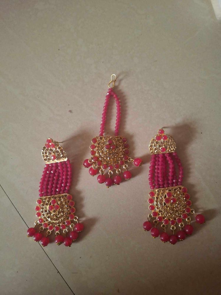 Jewellery Set with Mang Tika