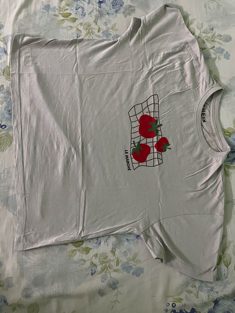 Cute Strawberry Graphic Tee