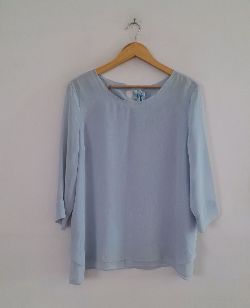 Light Blue Blouse