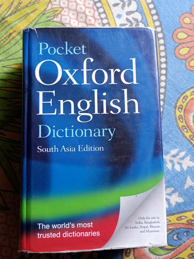 Pocket Oxford English Dictionary
