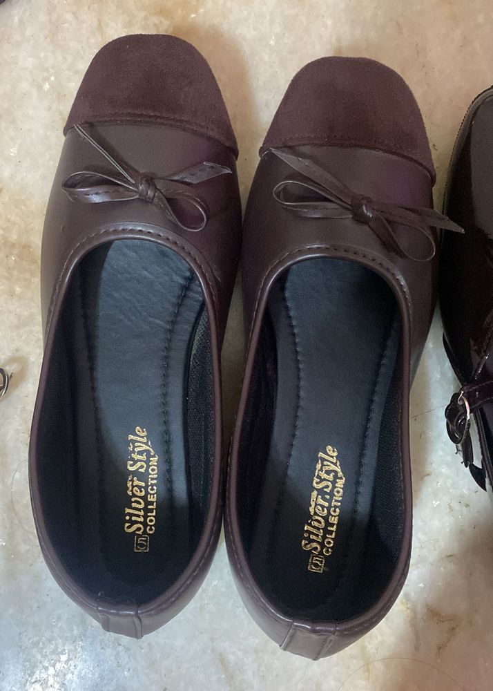 Brown Ballet Flats