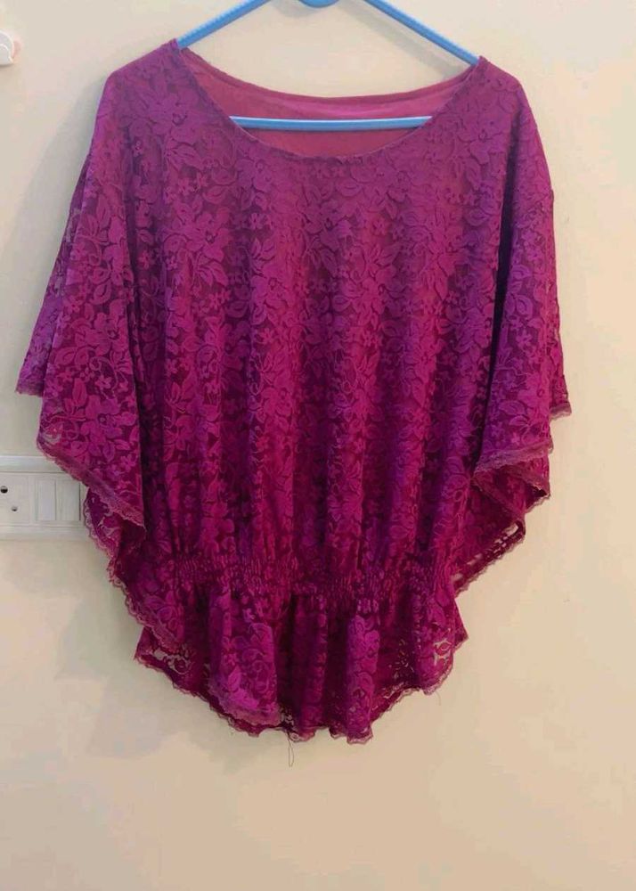 Pink Party Top