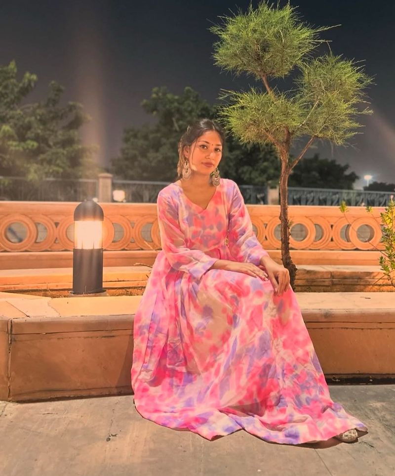 Pink Tie-Dye Maxi Dress