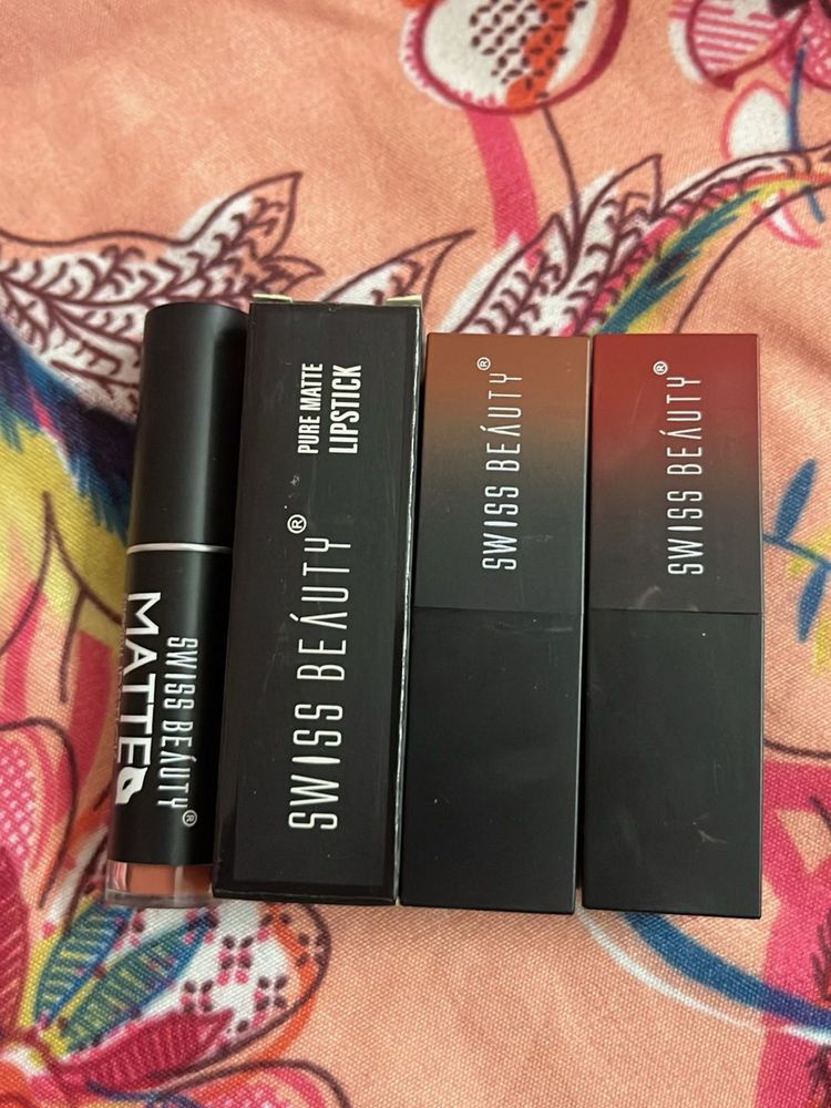 Swiss Beauty Lipstick Bundle