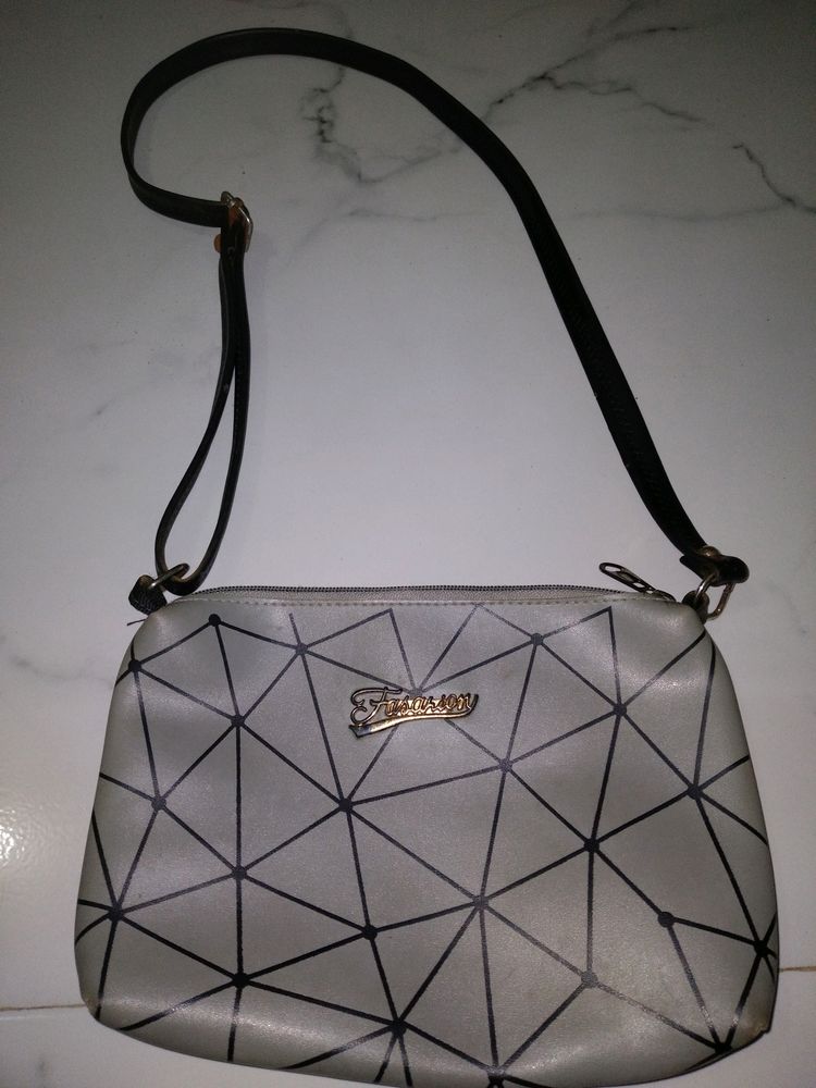 Grey Slingbag