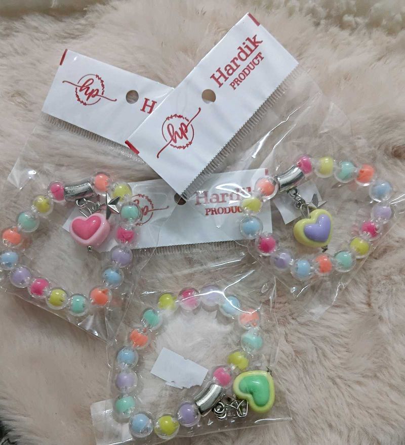 3 Cute Beaded Bracelet