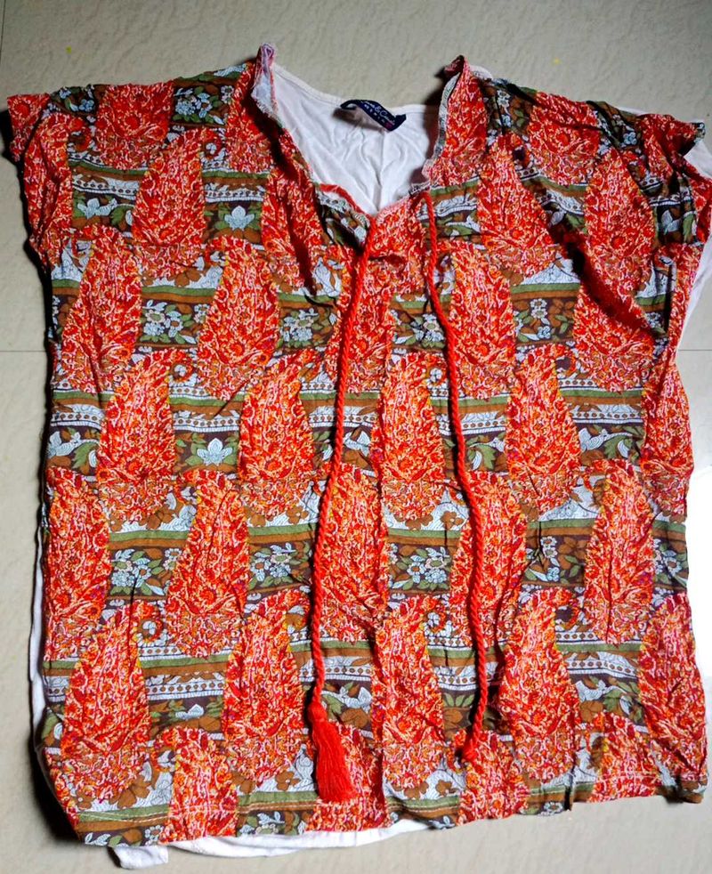 Boho Print Top