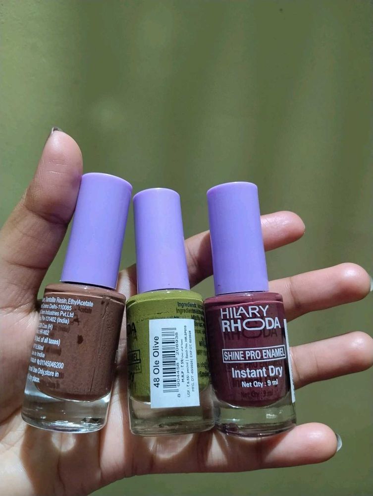 Hilary Rhoda Nail Polish Trio