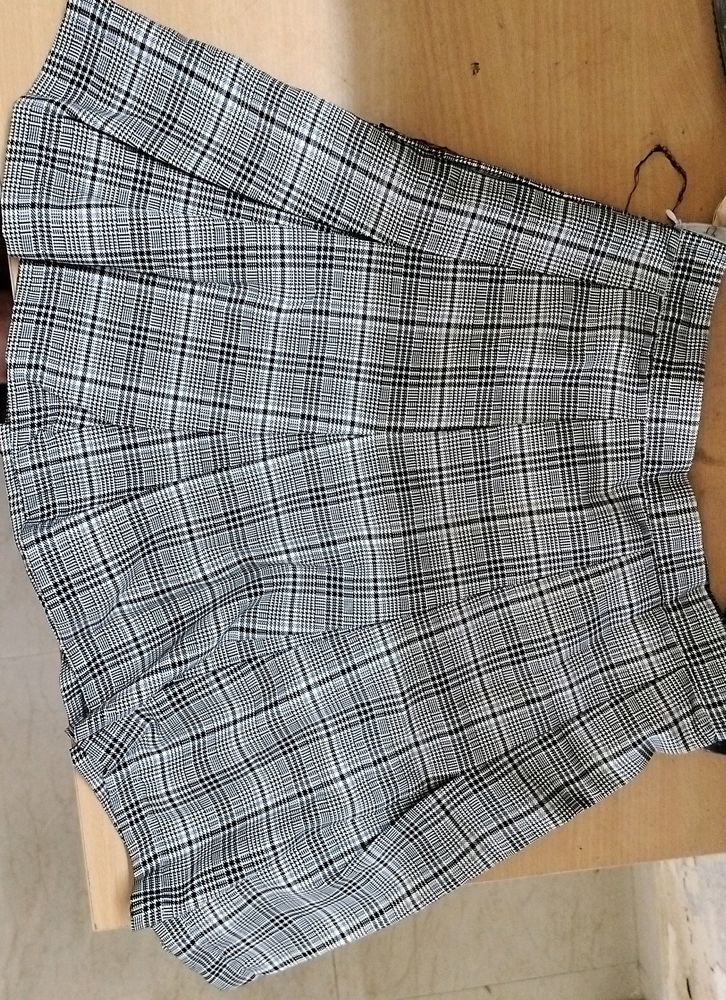 High Waist Short Skirt