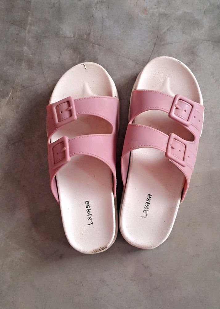 Layasa Pink Slides