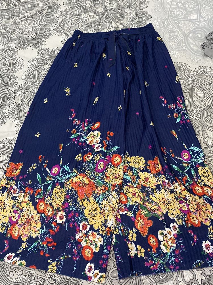 Women Flowy Printed Palazzoo