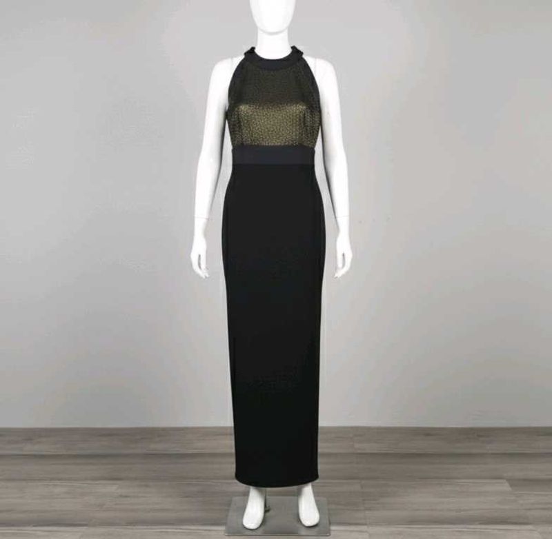 Elegant Black Maxi Dress