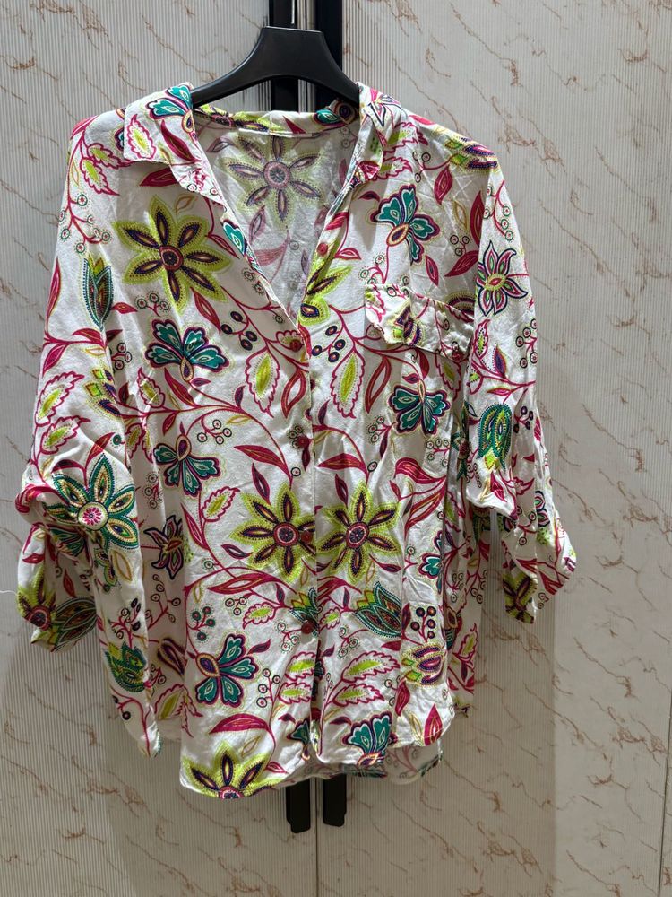 Floral Print Shirt