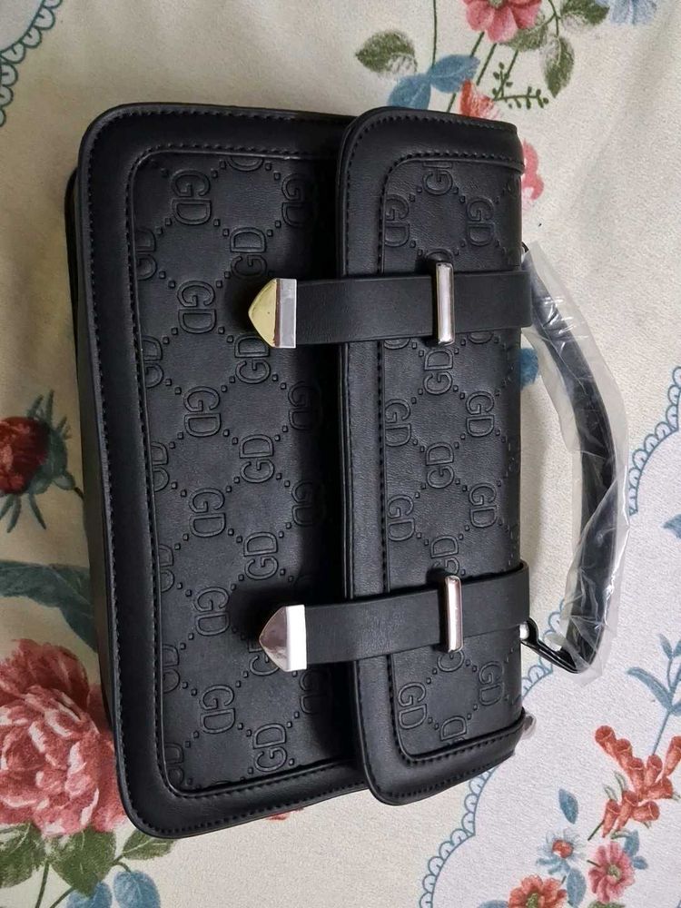 Beautiful Sling Bag With Broad Belt