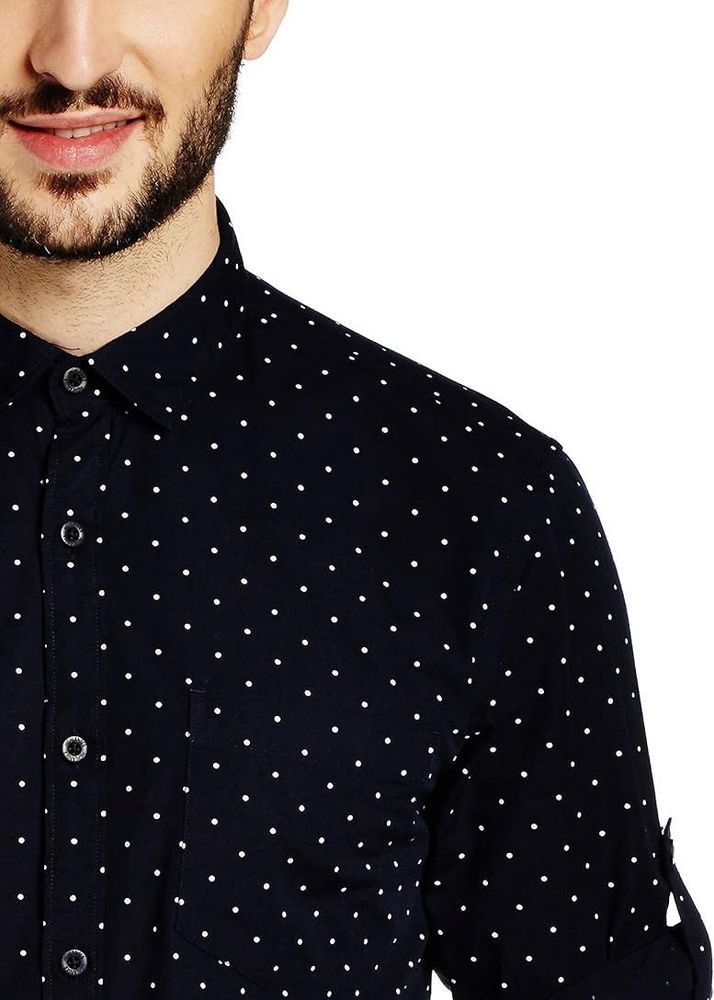 Men Slim Fit Printed Casual Shirt