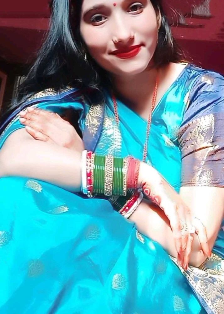 Elegant Blue Saree