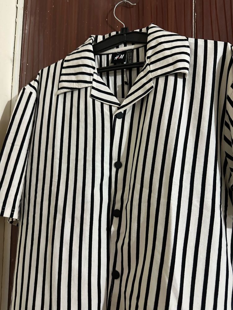 Super Baggy Cotton Shirt M To Xl