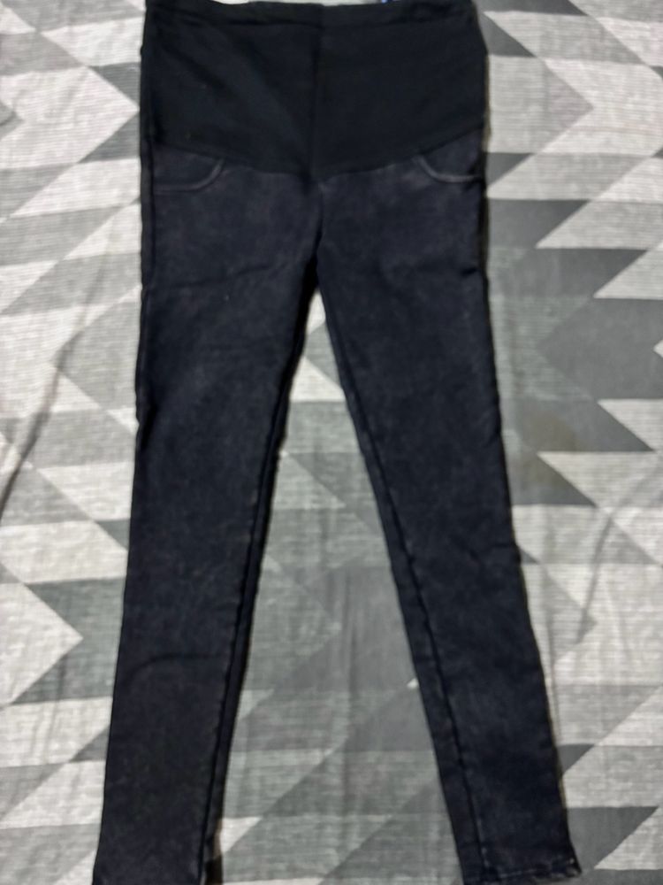 Maternity Denim Jeans Imported 🤰