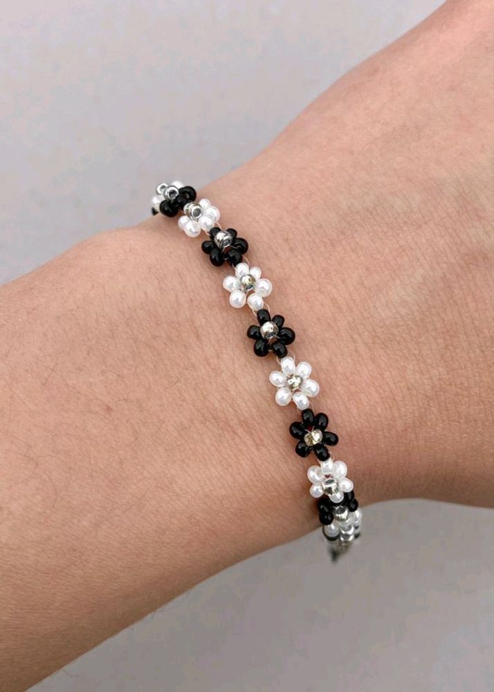 Black And White Bracelet