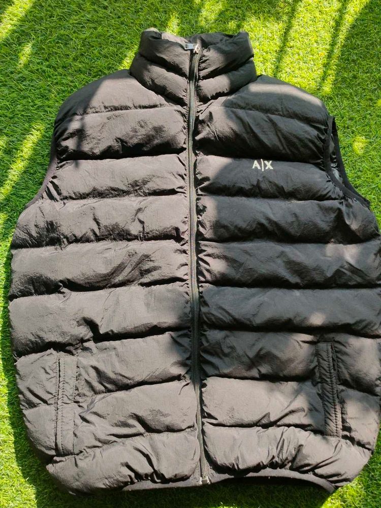 Black Half Bomber Jacket XXL or 44 size