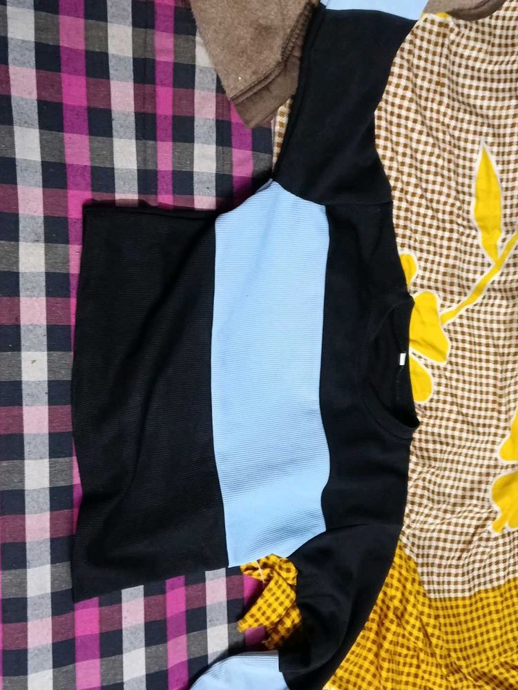 Stylish Color Block T-Shirt