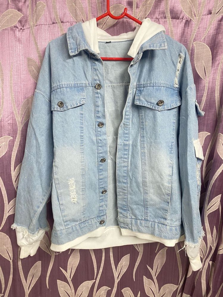 Best Quality Hooded Denim Jacket