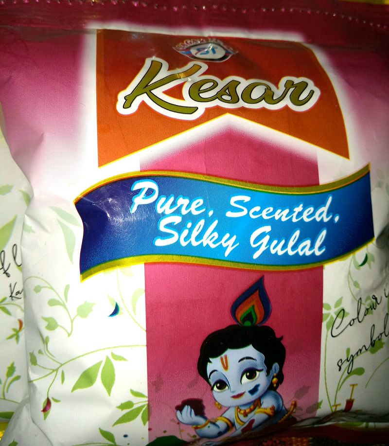 Parfumed Silky Gulaal For Holi Fastival