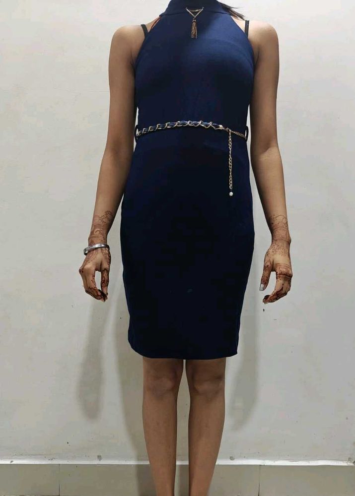Navy Bodycon Dress