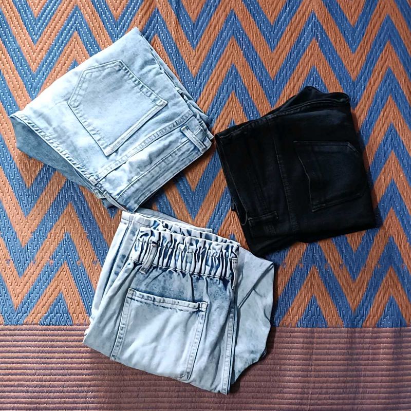 Denim Jeans| Pack Of Three