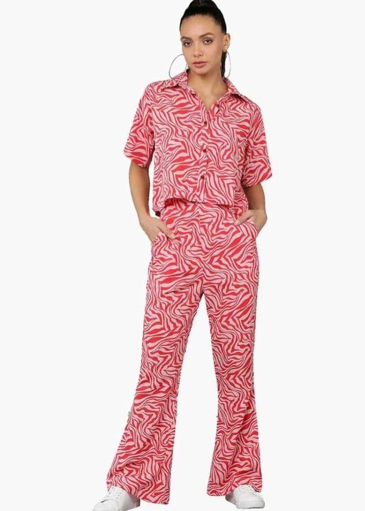Zebra Print Women's Co-ord Set