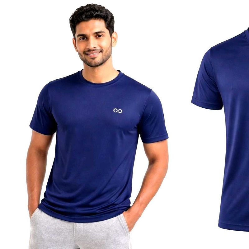 Men's Blue Active T-Shirt