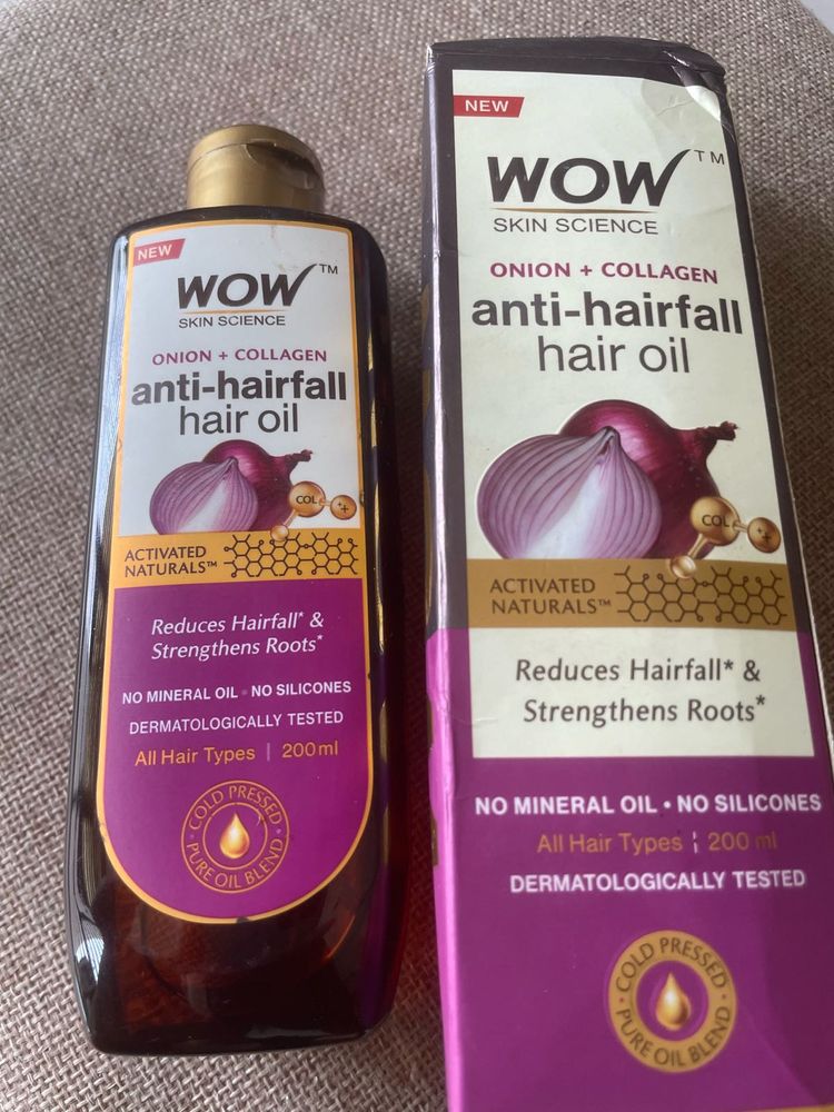 WOW Anti-Hairfall Hair Oil