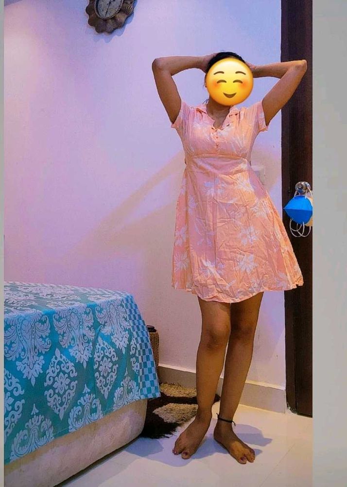 Peachy Summers Fit N Flare Dress