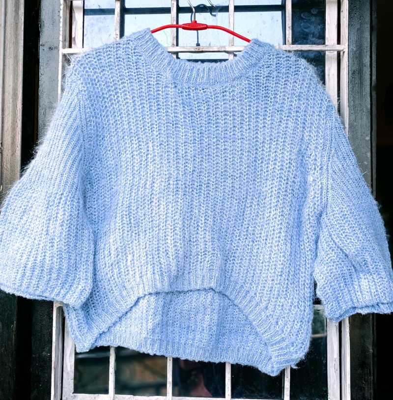 Woolen Crop Top