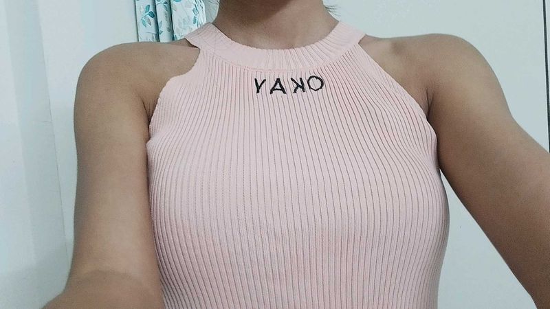 cute baby pink top