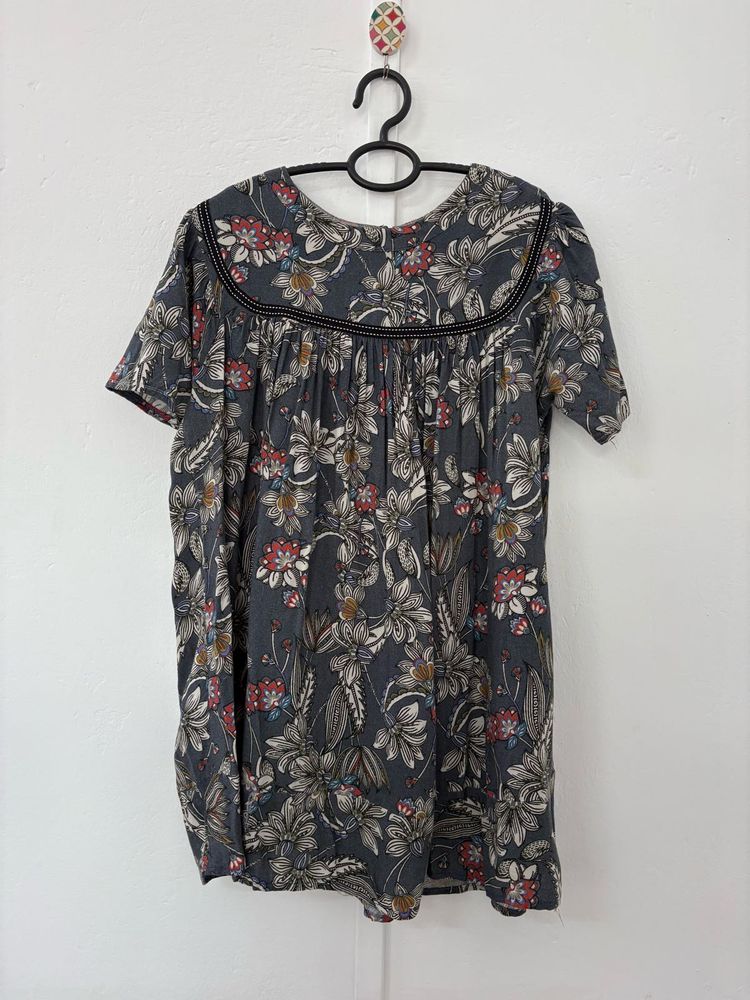 Floral Print Top