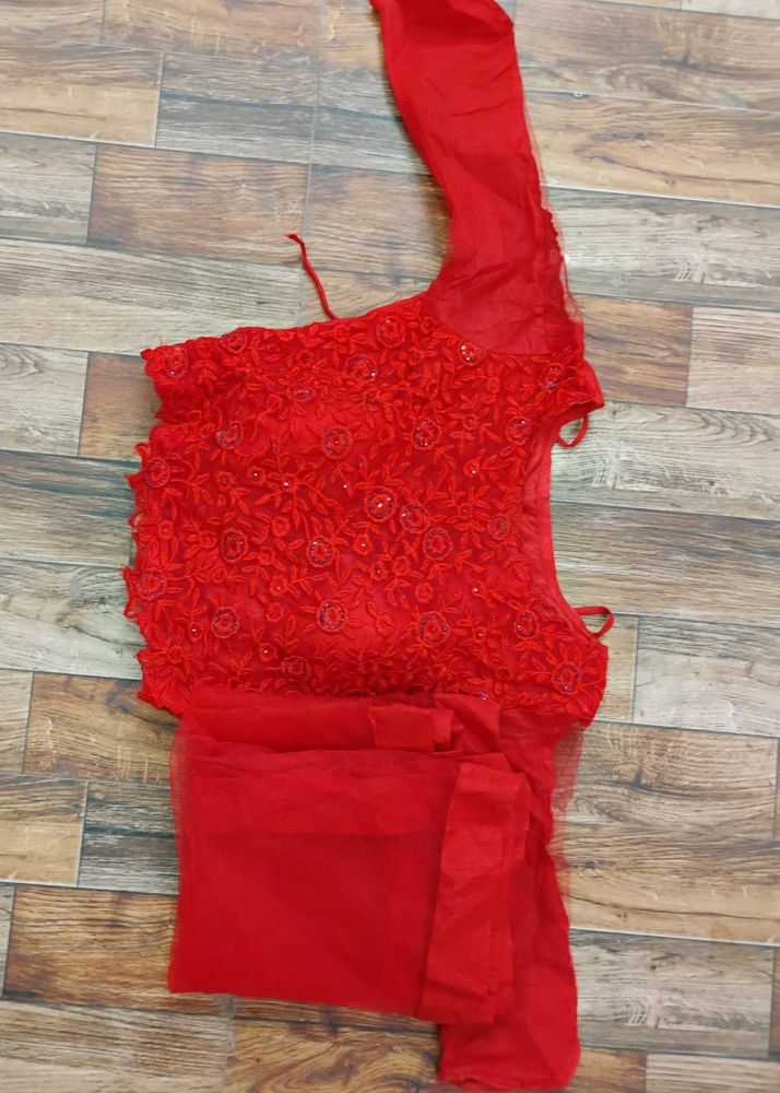 Red Lehenga For Women Like New