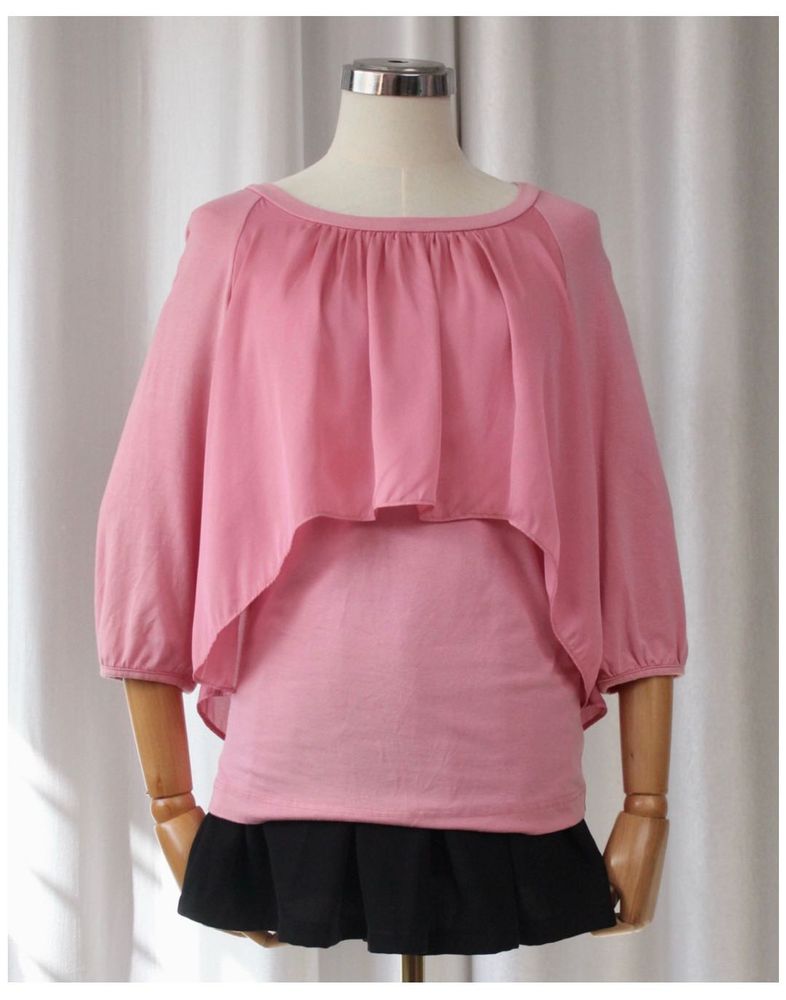 Pink Layered Top