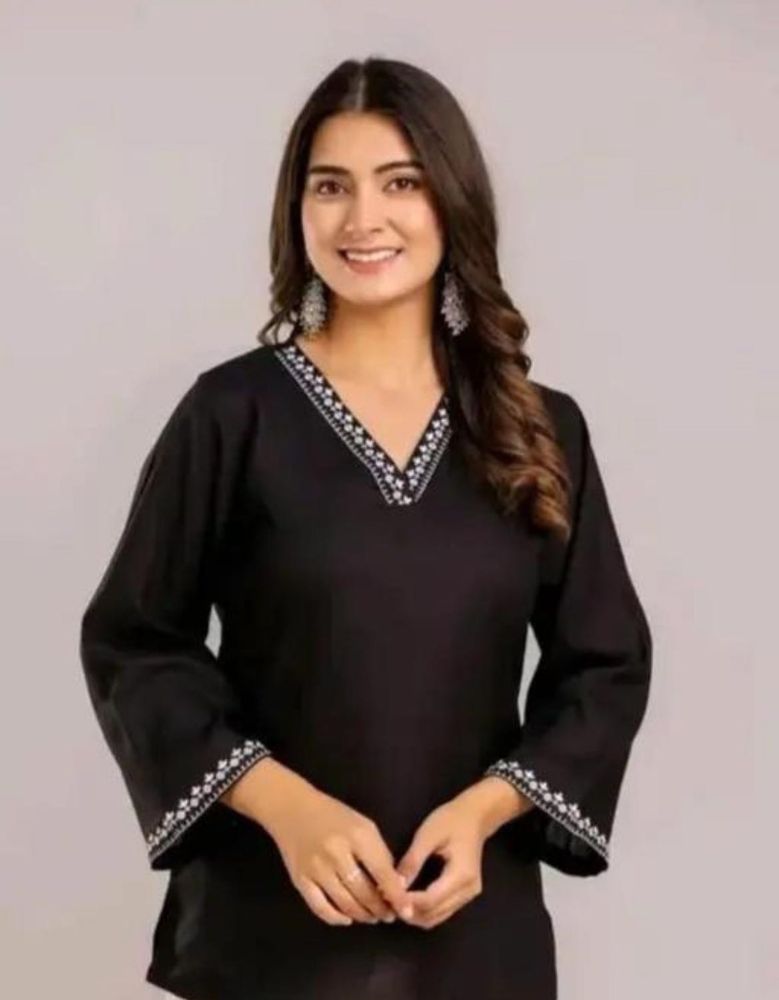 Elegant Black Kurta