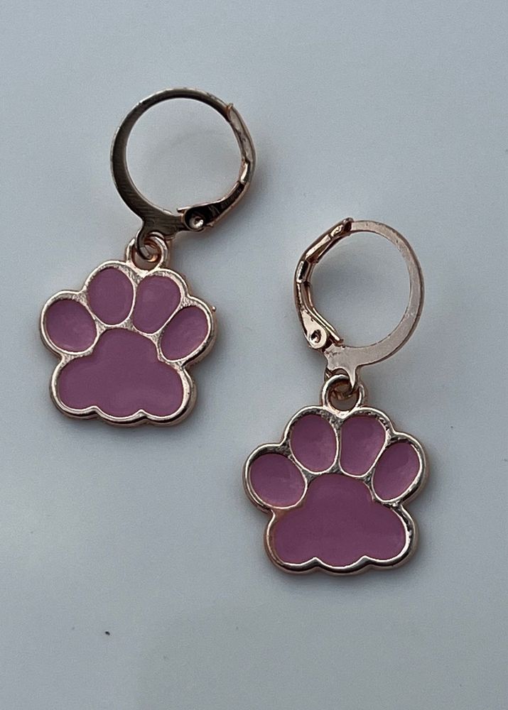 Paw Print Earrings