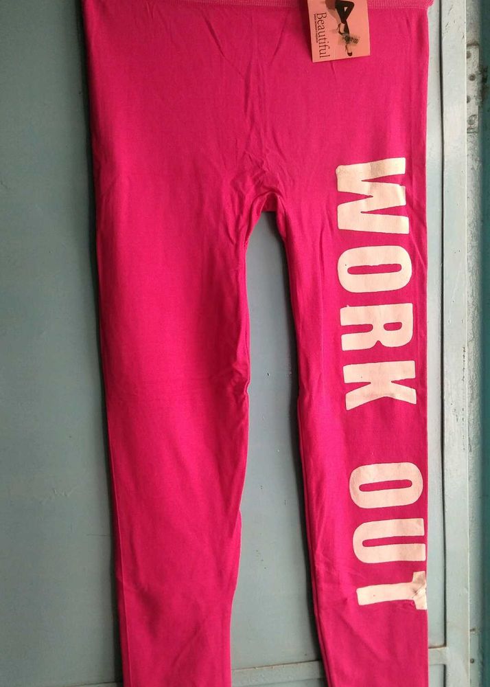 Jeggings fuchsia color