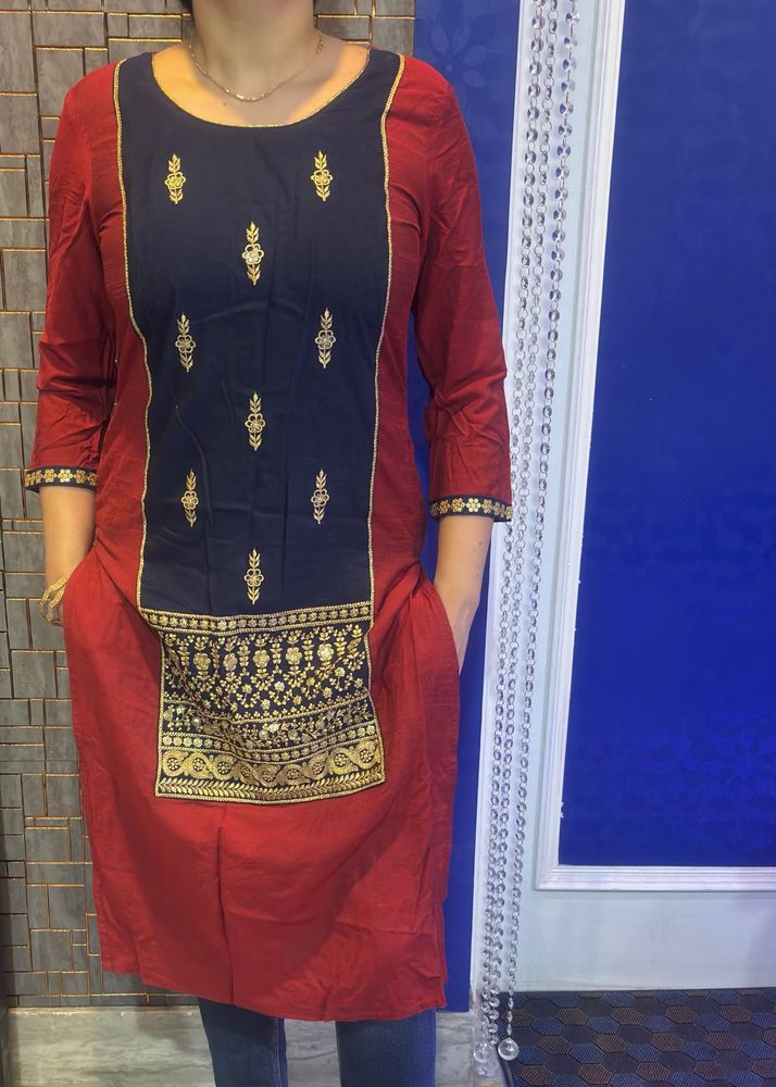 Embroidered Kurta