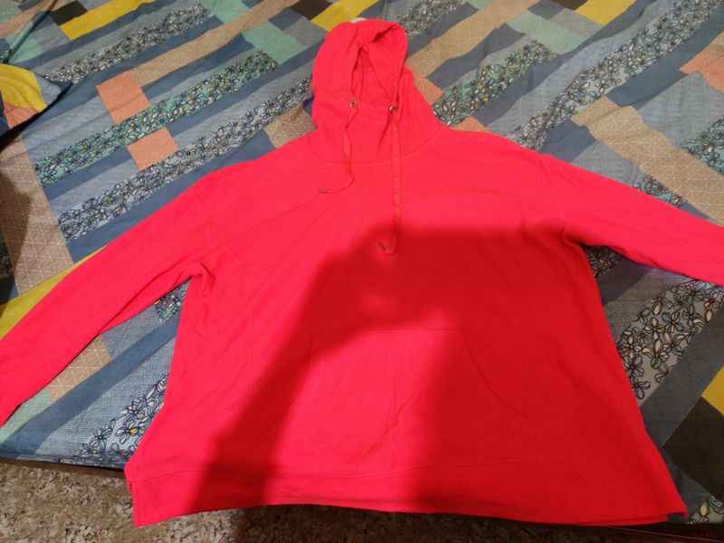 Neon Pink  Cute Hoodie