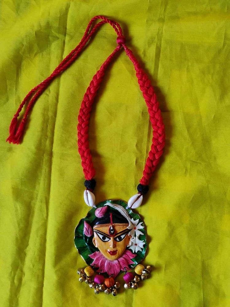 Durga Face Necklace