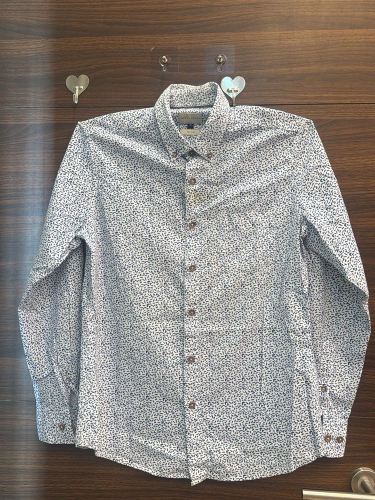 Printed Long Sleeve Shirt